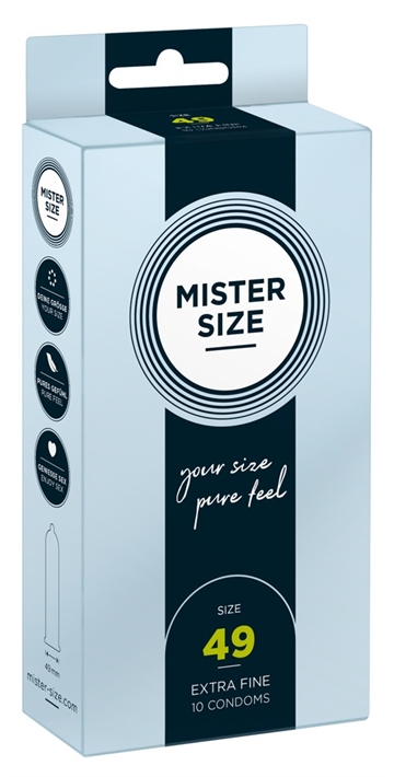 Mister Size kondom størrelse 49 10stk